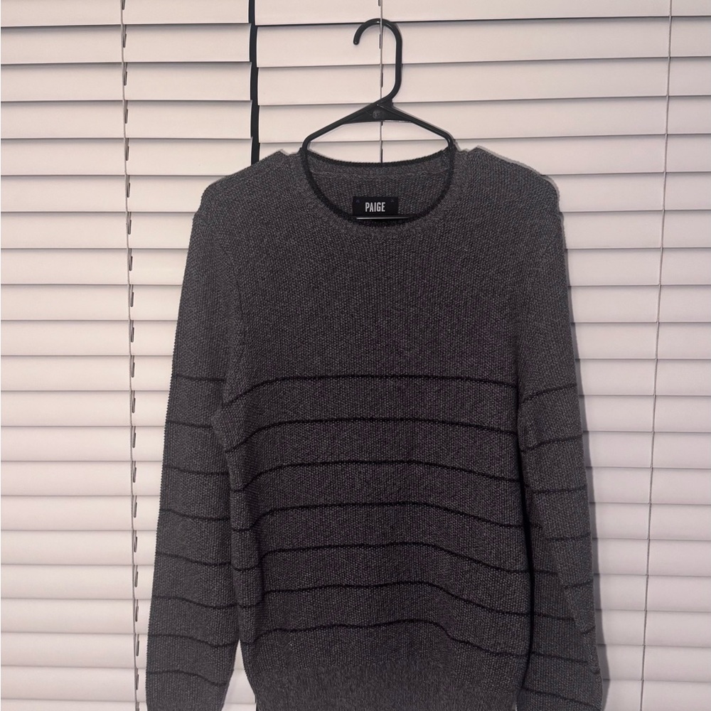 Paige Oversized Gray Sweater - Small